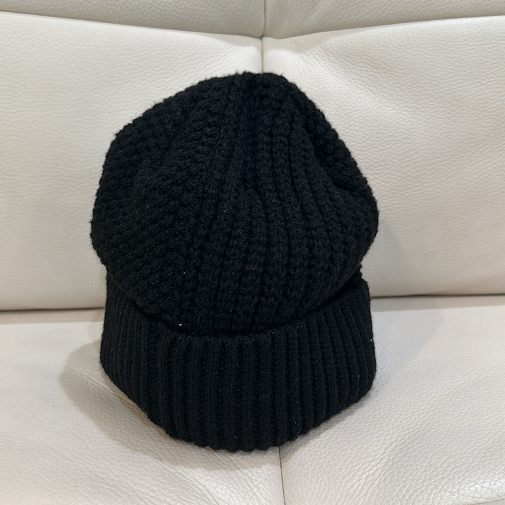 Winter Beanie Hat in Black